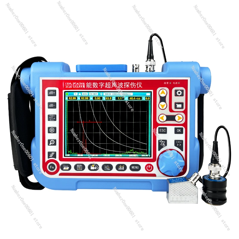 Digital Ultrasonic Flaw Detector Metal Steel Structure Weld Defect Detection Instrument