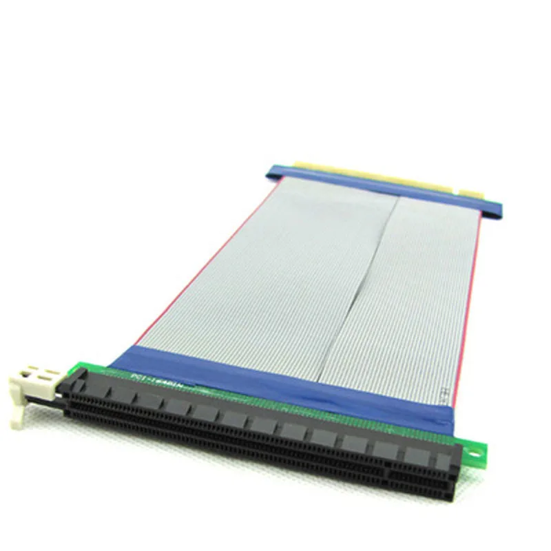 Riser Extender Card Adapter, PCI-E 16X, PCI-E 16X à 16X, Câble d'extension flexible, Adaptateur pour vecla carte GPU, Haute qualité, 20cm