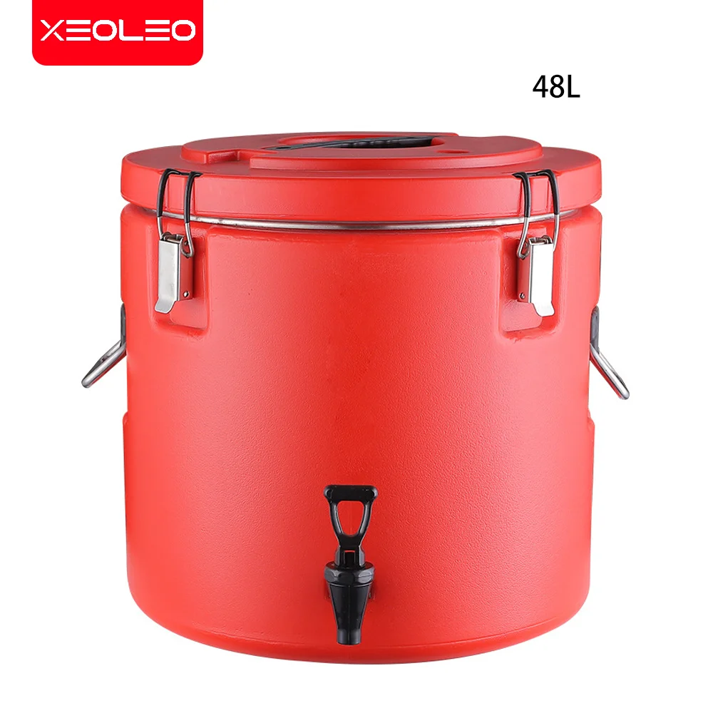 

XEOLEO Insulation Barrel Hot Water Bottle Container Soybean/Milk Tea Mung Bean Soup Pot Insulation Bucket Stainless Steel