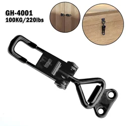 GH-4001 Adjustable Toggle Clamp Steel Hasp Catch Clip Quick Release Clamps Fixture 220lbs Woodworking Tools