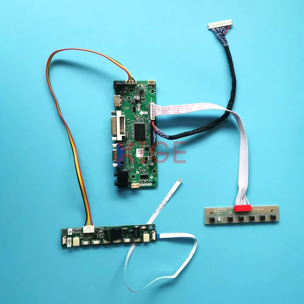 

For LM185WH2 M185B3 LCD Monitor Driver Controller Board 30-Pin LVDS 18.5" VGA DVI 1366*768 Screen Panel HDMI-Compatible Kit DIY