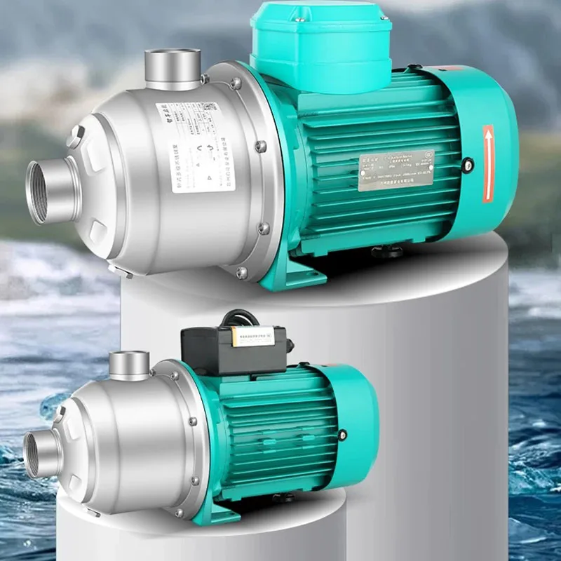 

High Lift Horizontal Multistage Centrifugal Pump 304 Stainless Steel Electric Water Pump for Commercial Building Water Supply