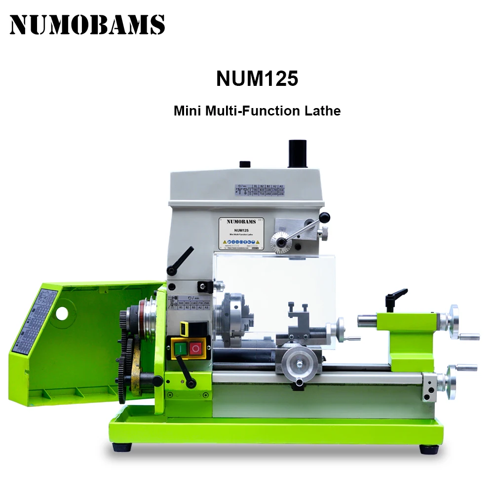 New Arrival!!! NUM125 120W AC Motor 2 in 1 Multi Function Watch Making Lathe&Drill Machine