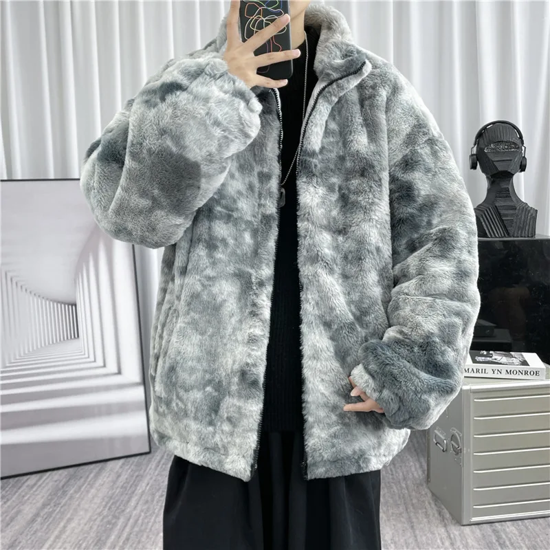 

Sherpa Jacket for Men Women, Fleece Lined Winter Coat with Thick Plush - Trendy Unisex Teddy Bear Fashion Coat for Teens and You