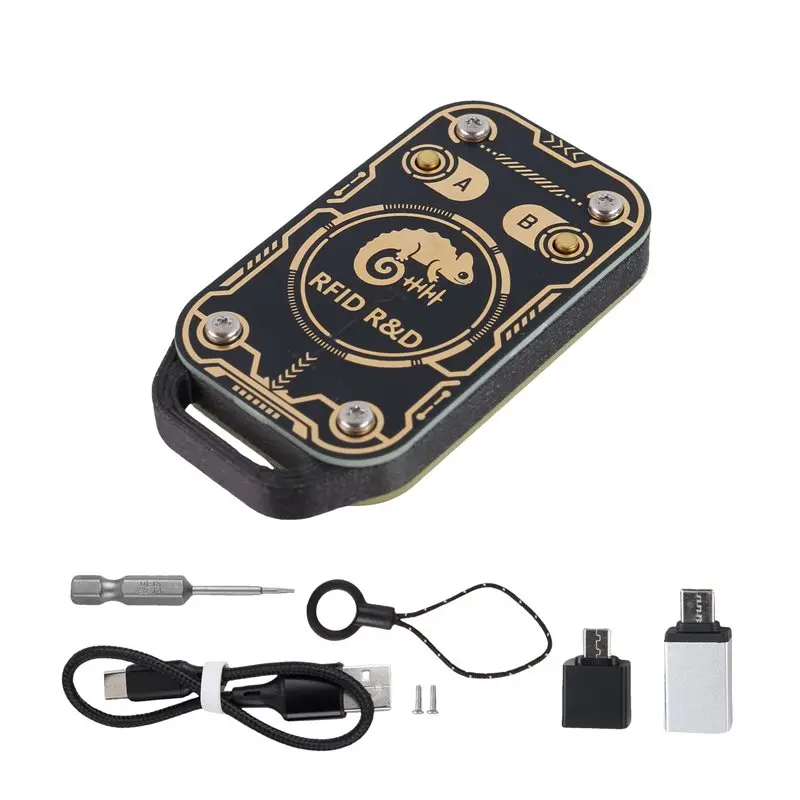 Y23A-New 4Th Gen MCU Rebooted Polling For Chameleon Ultra 4.0 Access Card Reader Generation IC/ID Card Copying Simulator A