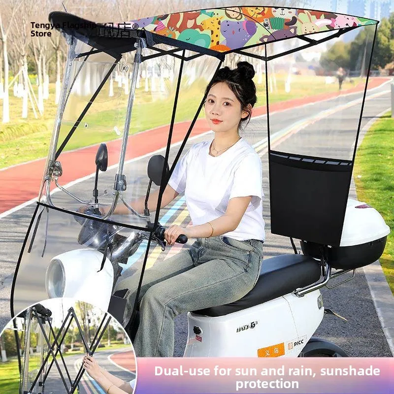 ombrello-pieghevole-retrattile-per-moto-e-auto-protezione-da-pioggia-e-sole-anti-uv-per-uso-quotidiano-e-domestico