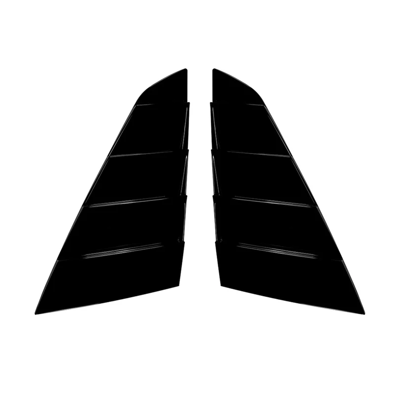 

For Ford Mustang 2024 2025 Rear Windshield Sun Shade Cover Side Window Scoop Louvers Accessories