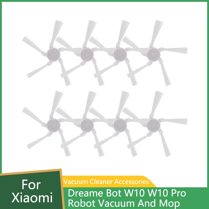 Cepillo lateral para Xiaomi Dreame Bot W10 W10 Pro, Robot de autolimpieza XiaoMi Mijia, mopa Pro, repuesto de limpiador de barrido