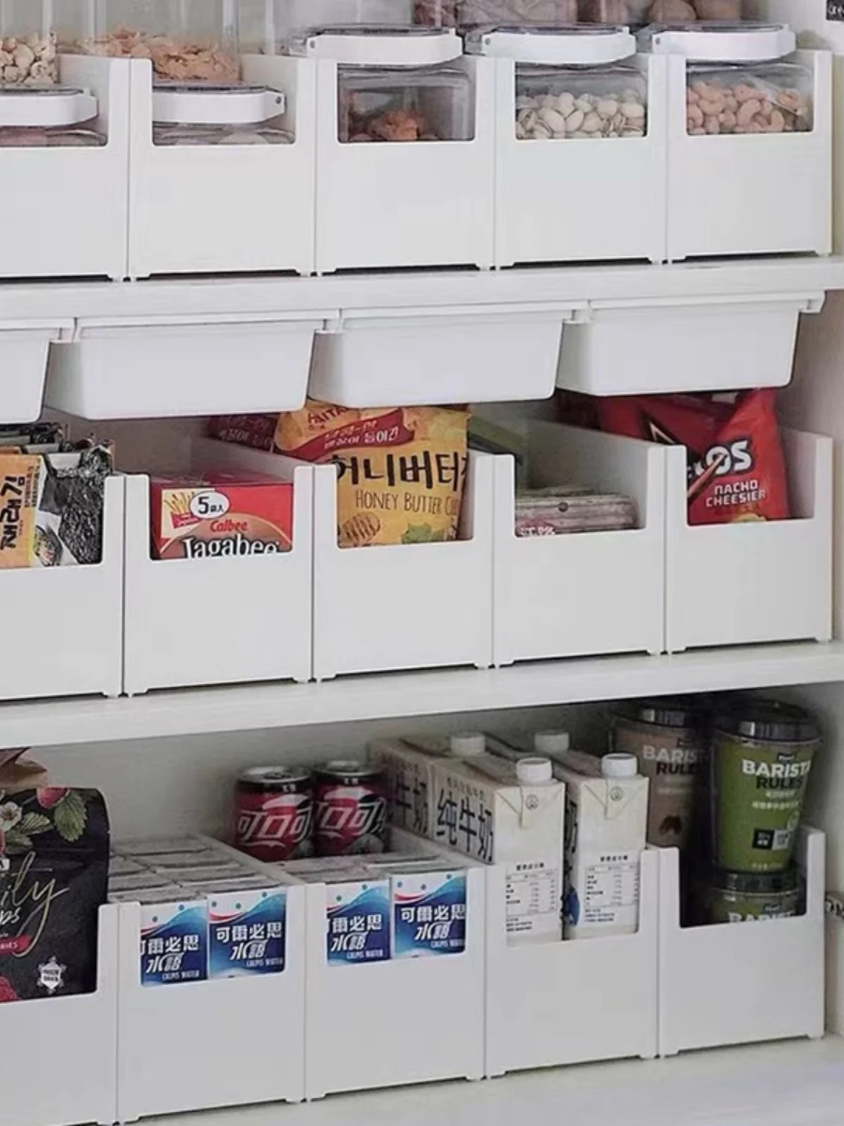 

Japanese Sle Rectangular Kitchen Cabinet Organization Box Right Angle Storage Basket Home Desktop Utili Closet Storage