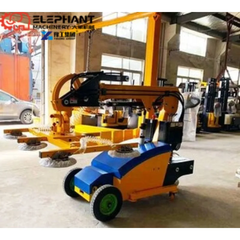 Glass Suction Lifter Mobile Rotatable Tiltable High Efficiency Labor Saving Outdoor Engineering Construction Machine