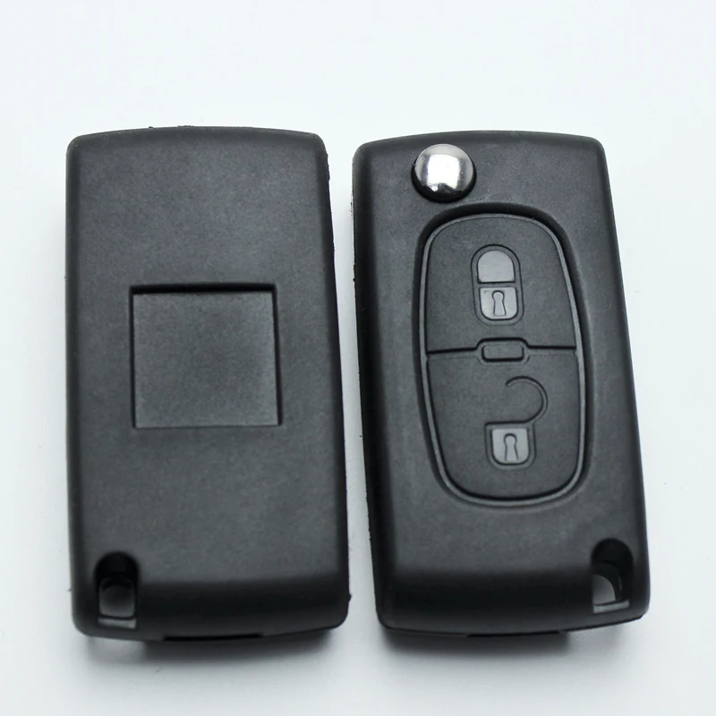 

Откидной удаленный автомобильный брелок для Peugeot 206 207 208 2008 307 308 3008 407 508 5008 Пустой корпус ключа 5 шт./лот