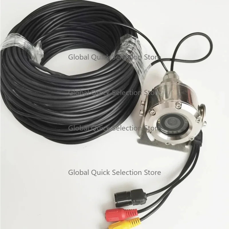316 Stainless Steel Underwater Camera Anti-cor-rosion Deep Sea  Inspection Diving Cam
