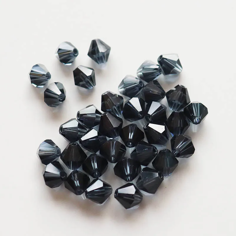 StreBelle AAA Kristall Doppelkegel Perle 5301 200 TEILE/LOS 3MM 4MM 5MM 6MM 8MM 10MM Tschechische Lose Facette Glas Perlen für DIY Schmuck Machen – Detail 3