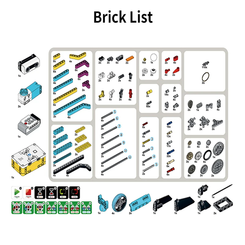 SPK9777 RC Card Program Education STEAM Building Block Kits