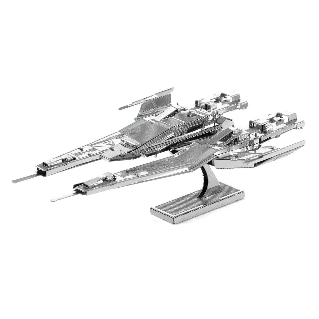 3D Metal Puzzle Battleship Spaceship Alien Famous Building Assembly Model Kit DIY Laser Cutting Adult Children\'s Toy Puzzle Gift