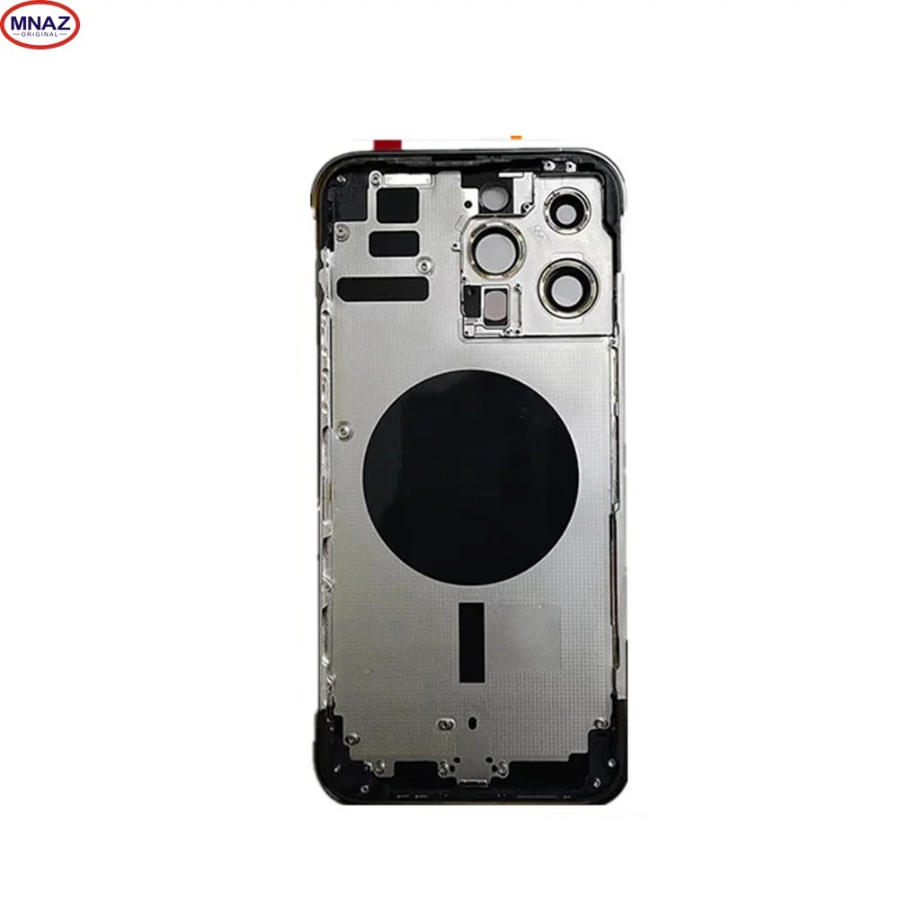 Full Housing For  14/14 Pro/ 14 Pro Max /14 Plus Back Glass Battery Cover Middle Frame Chassis Assembly Replacement