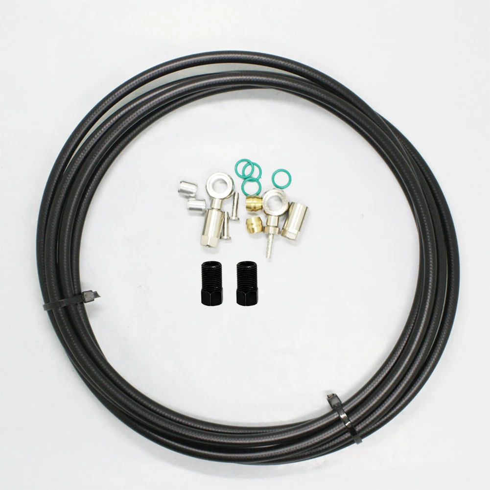 

Olives Bicycle Line Pipe Kit Black High Quality BH90 Metal+Rubber Sporting Goods Bicycle Components High Quality For SLX M666
