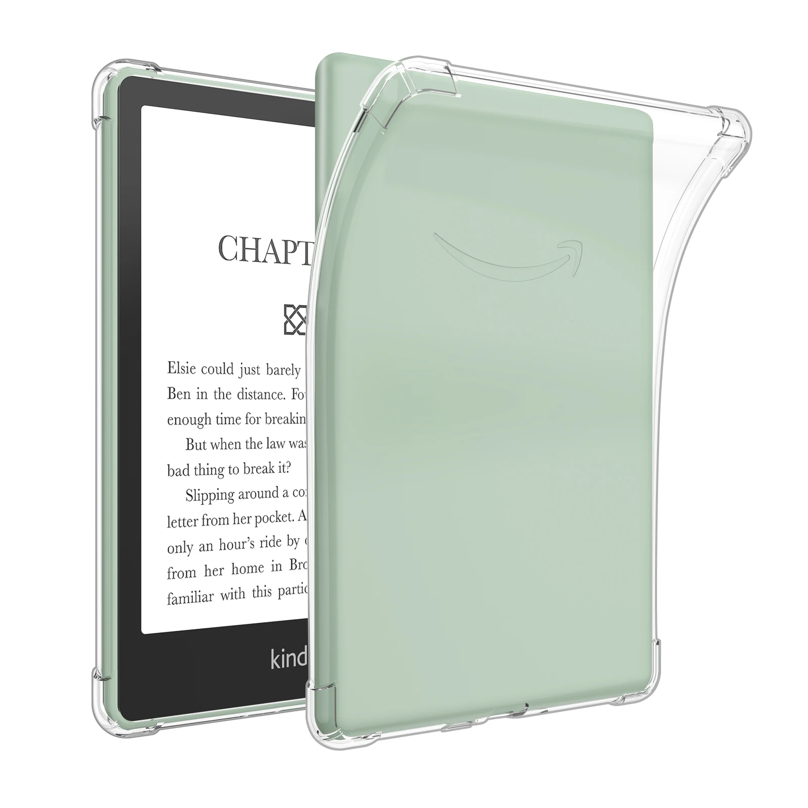 

Transparent Silicone Back Cover Case for Amazon Kindle 2022 Paperwhite Series Protective Case Drop Protection Soft Case