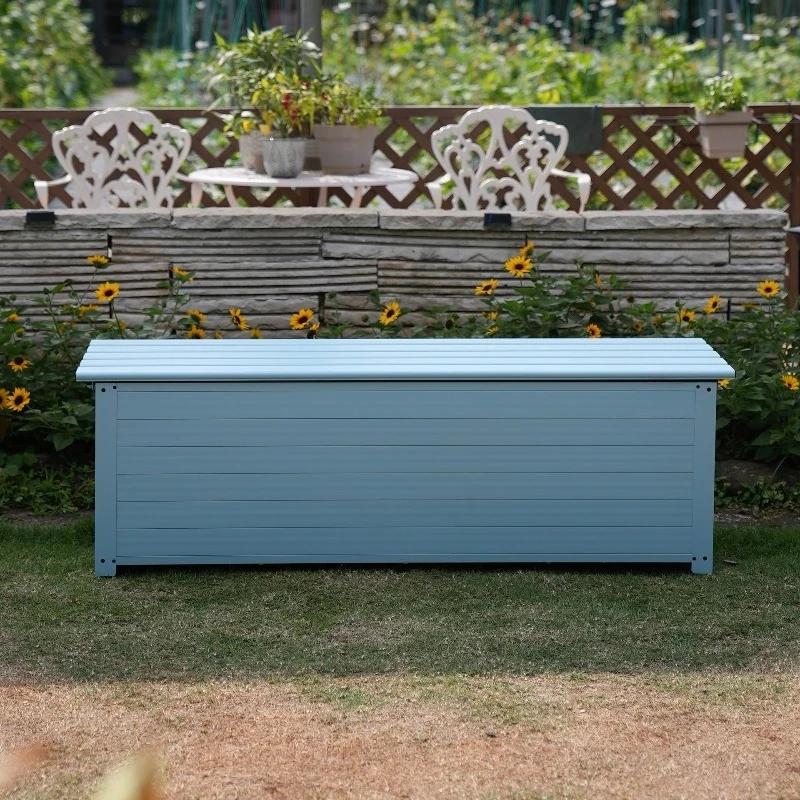 Outdoor waterproof outdoor cabinet, courtyard garden aluminum, large capacity of locker