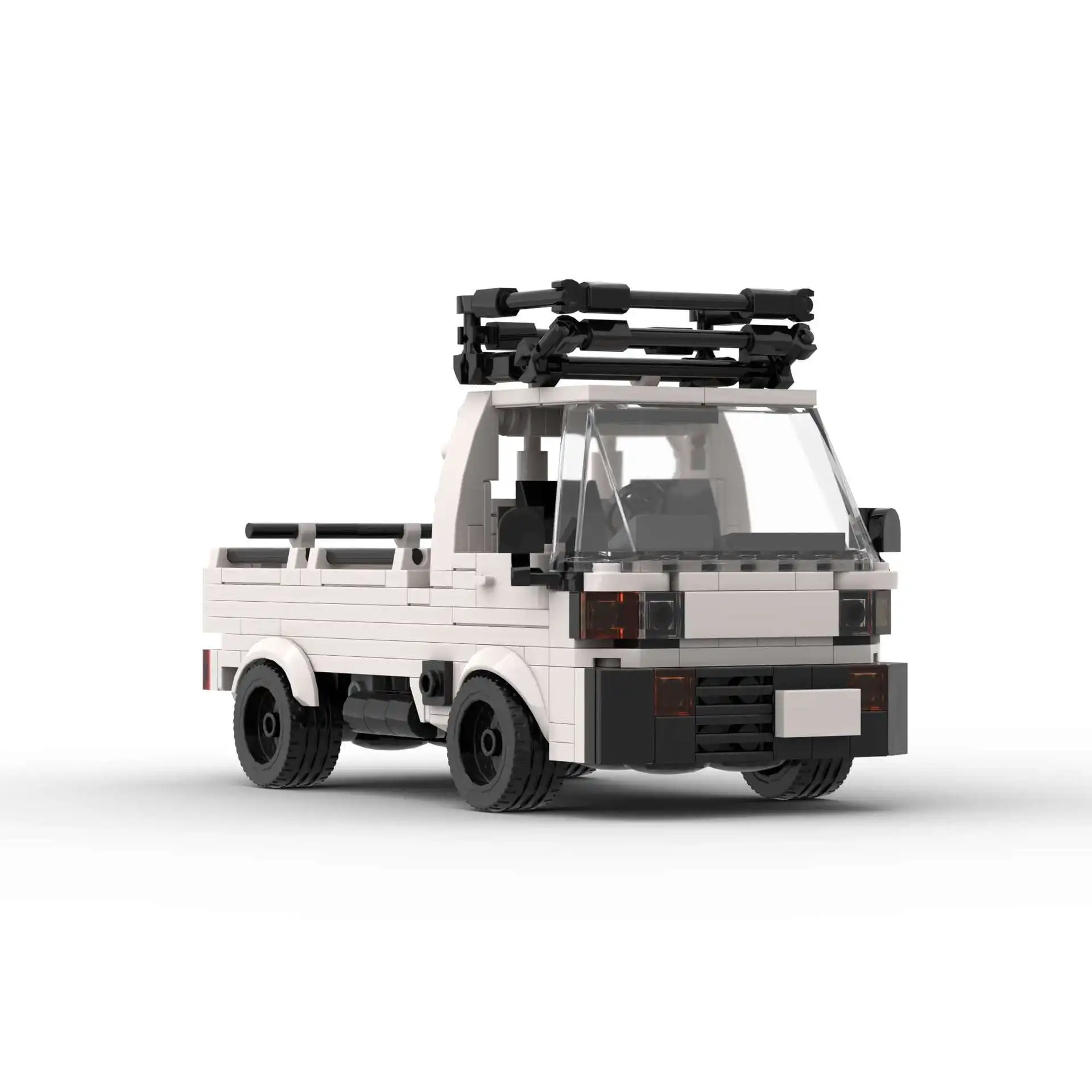 

MOC 8- Grid Car Pickup ACTY truck racing sports car Vehicle Building Blocks Creative Garage Bricks Education Kids Toys