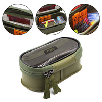 Portable Fishing Bag, Fishing Reel, Lure Hook, Storage Case, EVA Small Bucket, Waterproof Carp Fishing Tackle Organizer Tool Box