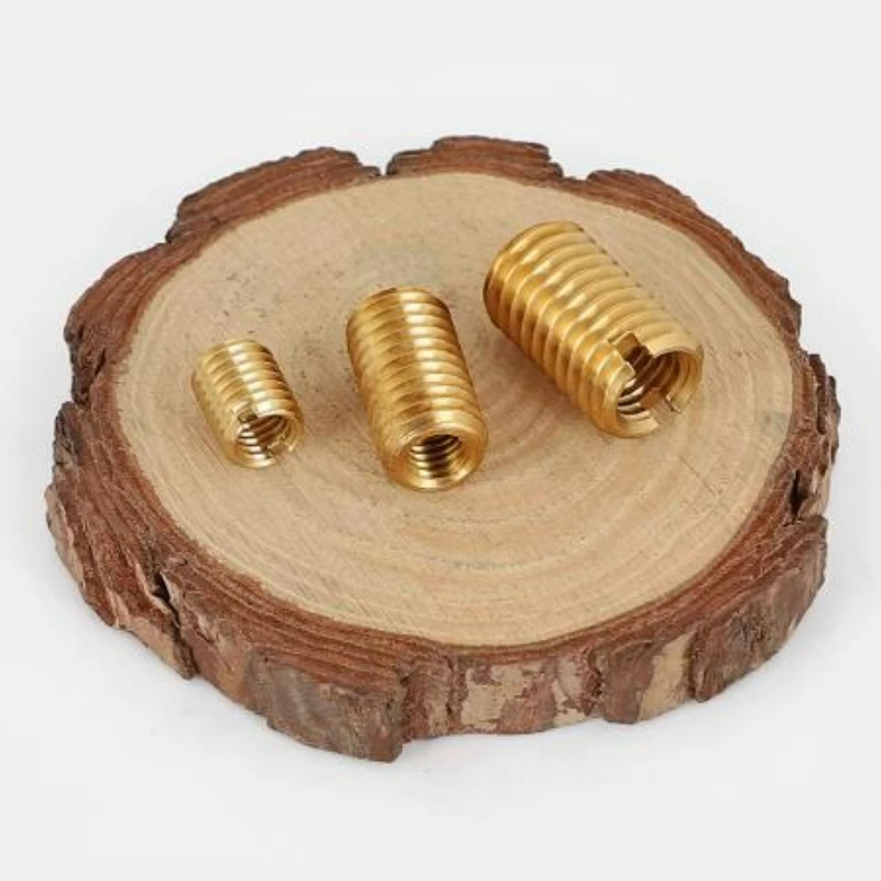 2/4/6PCS M2 M3 M4 M5 M6 M8 M10 M12 M16 Selongsong Ulir Kuningan, Adaptor Ulir Dalam Luar, Sekrup Transfer, Mur Pengurang Ulir