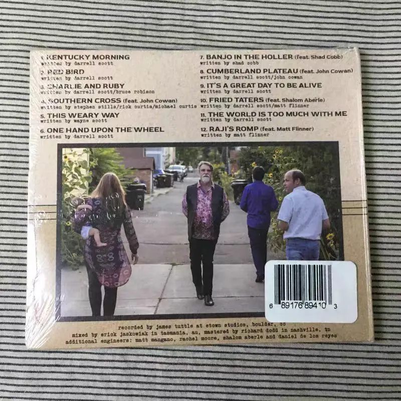 CD Darrell Scott String Band – Old Cane Back Rocker (2023 Bluegrass/Country-Album, erste Studioaufzeichnung seit 2016)