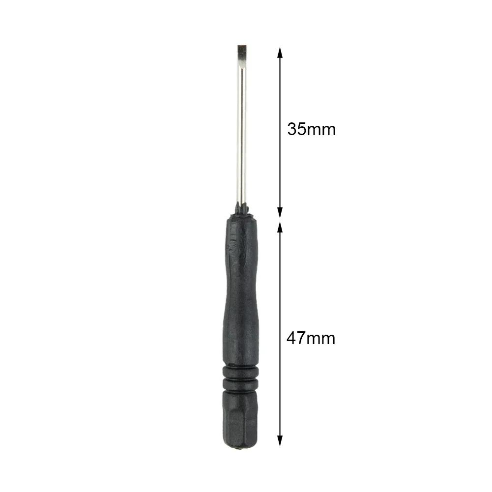 Repair Tool Screwdrivers 10Pcs 2mm 82mm / 3.22Inch Cross Screwdrivers Hand Tools Slotted Screwdriver Practical