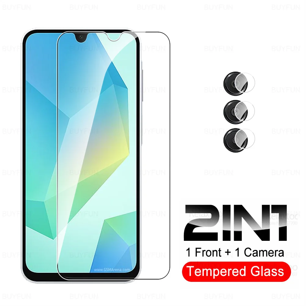 For Samsung Galaxy A16 A17 Glas 6in1 Tempered Glass Camera Film SamsungA17 SamsungA16 GalaxyA16 GalaxyA17 5G 4G Screen Protector