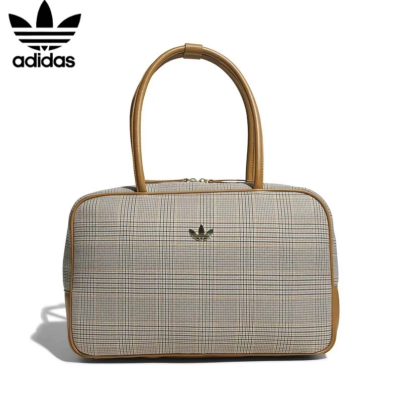 Adidas/Adidas Clover Vintage Old Money Style Pattern Handbag Underarm Bag Men's and Women's Fitness Sports Bag IA6119