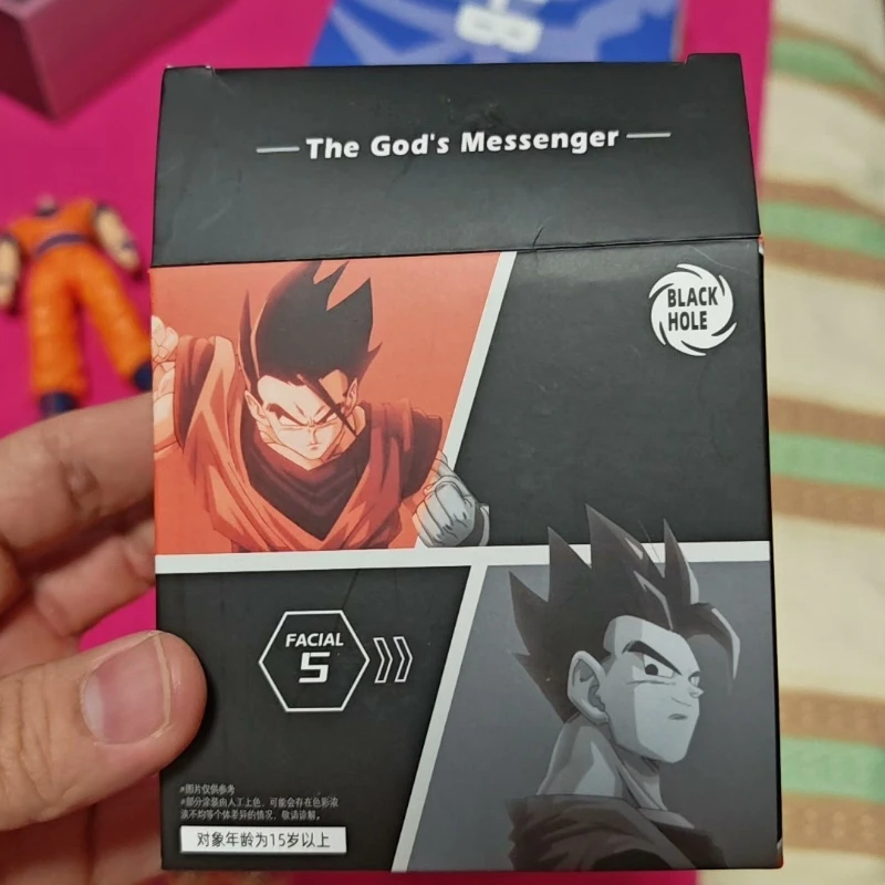 In Stock Black Hole Super Saiyan Goku Muscle Upper Body Swap Part Son Gohan Head Sculpt  Accessories Action Figures Model doll view 3