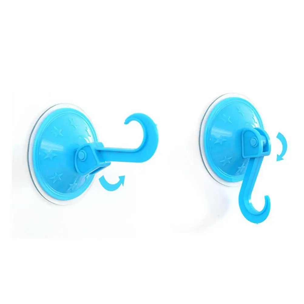 

6 pcs Heavy Duty Suction Cup Hooks MultiPurpose Removable Shower Bathroom Kitchen Detachable Easy