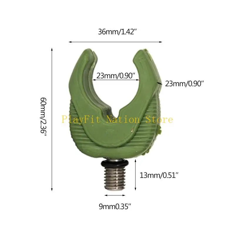 242F 4pcs/Lot Rest Fishing Rod Rod Holder Carp Carp Fishing Tackle Gripper Rest Grade Diamond #6