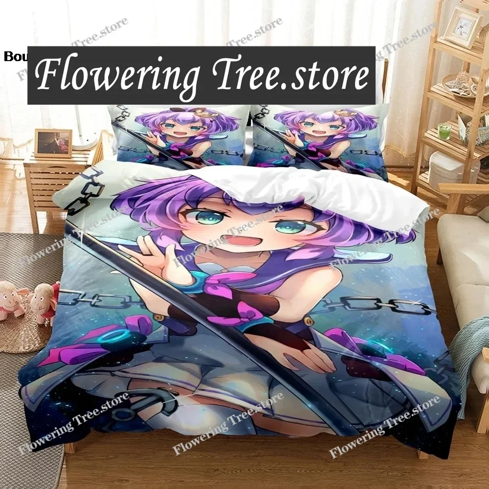 Anime - Azur Lane Bedding Set Single Twin Full Queen King Size Bed Set Aldult Kid Bedroom Duvetcover Sets bed sheet set