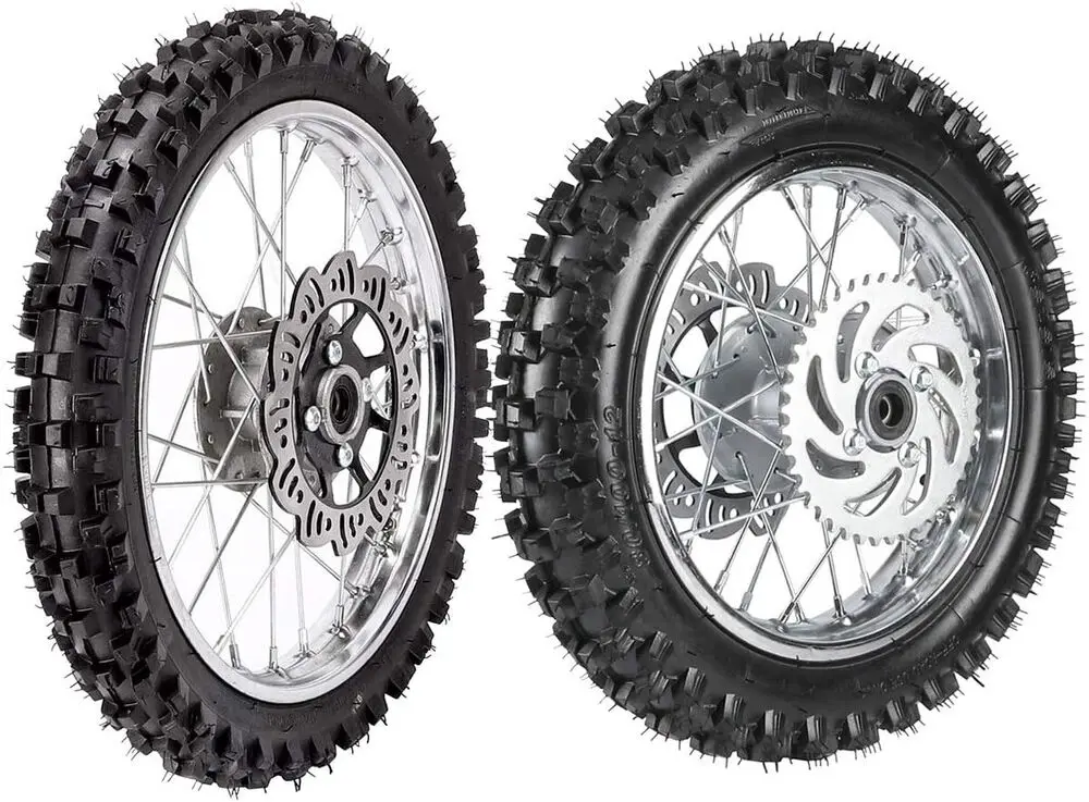 

TDPRO motorcycle 2.50-14 60/100-14 80/100-12 3.00-12 Tire Wheel Rim SSR 125 CRF50 110cc Pit Bike