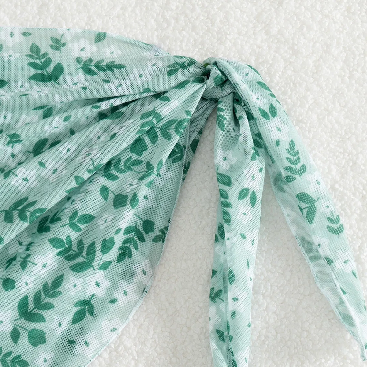 الفتيات 3 حزمة لطيف عالية الخصر بيكيني مجموعات الاطفال ملابس السباحة والتنانير 7-14 سنة ملابس سباحة للأطفال 2025 المراهقين فتاة هدب Athing دعوى