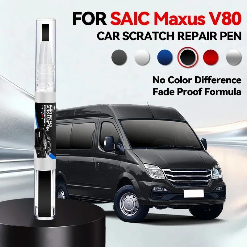 

Vehicle for Exclusive Use Paint Repair Pen Touch Up Scratch Remover DIY Auto Accessories For 2011-2025 SAIC MAXUS V80 Black Wh