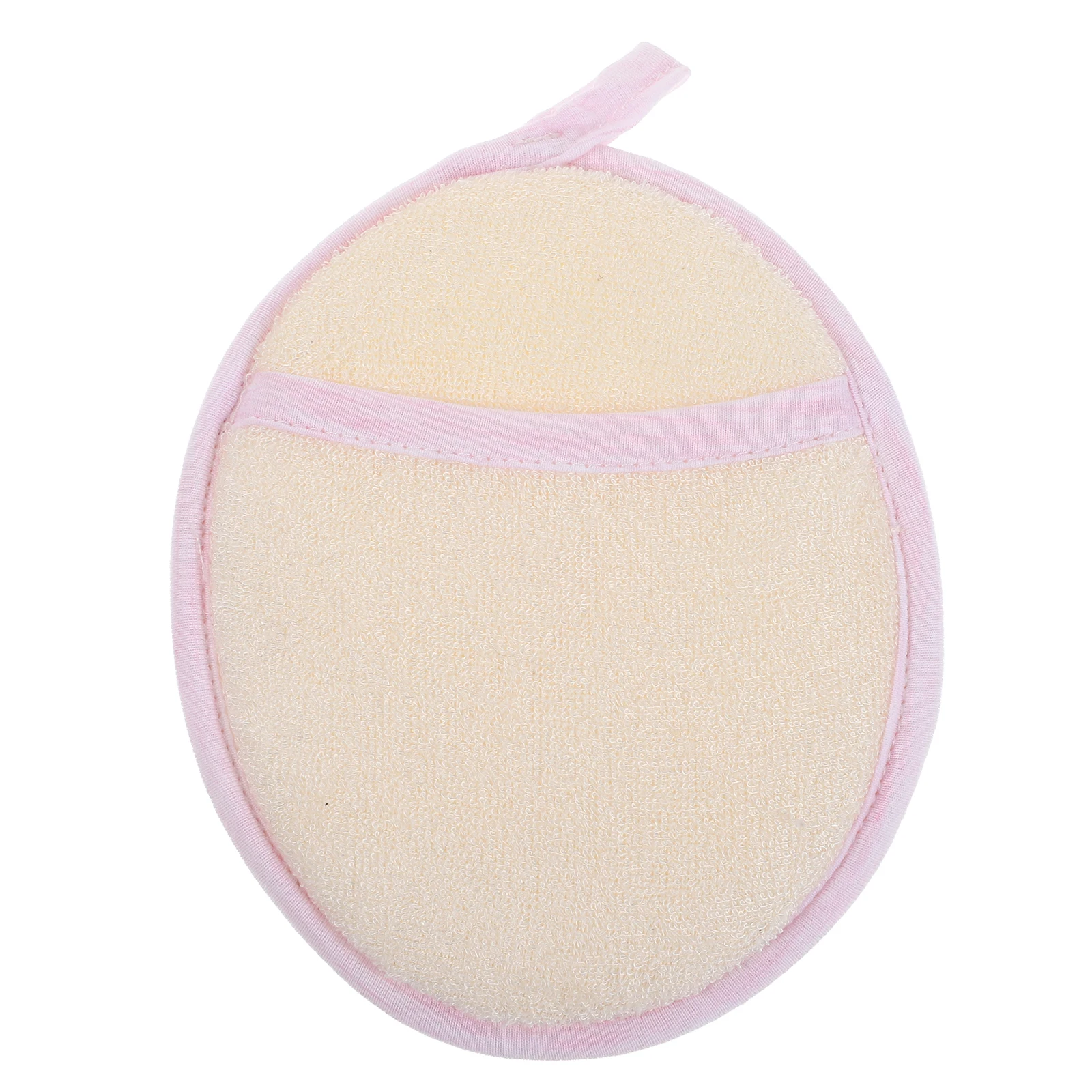 

Soft Bamboo Fiber Baby Bath Sponge Reusable Washcloths Gentle for Newborns Toddlers High Absorbency Bath Mitt Design
