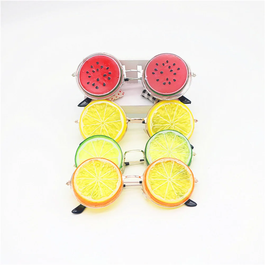 

Lemon Eyeglasses for Masquerade Party Green Funny Glasses with Bright Color Lightweight Portable for Hawaii Beach Festival