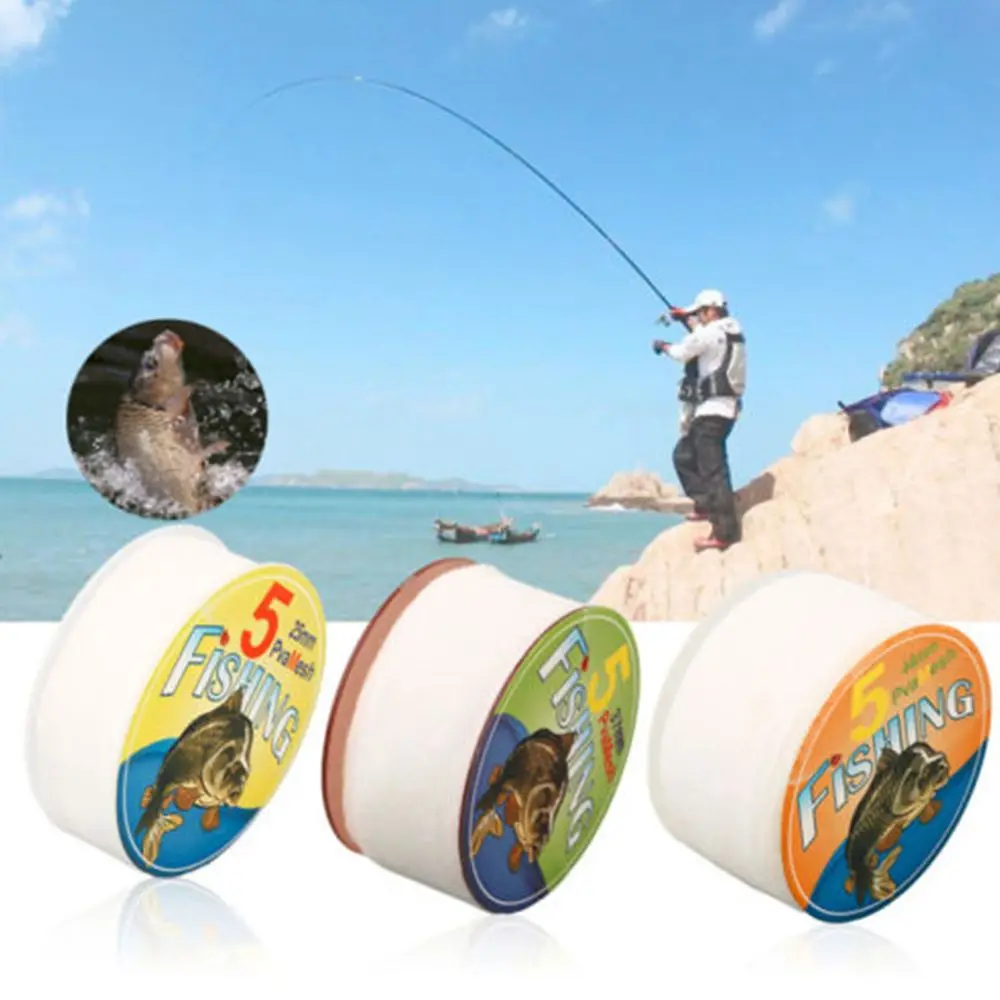 5M  25/37/44mm Hot Tackle Accessories Portable Bait Wrap Bag Water Soluble Sack Carp Coarse Fishing PVA Lure Mesh
