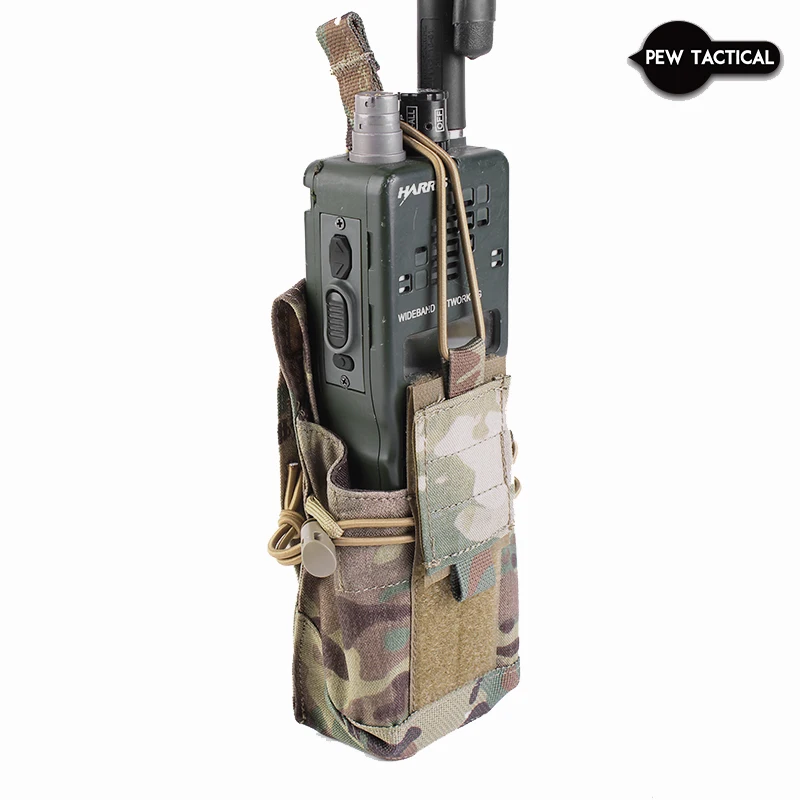 Pew portacargador táctico individual MBITR de nailon camuflaje - imagen 4