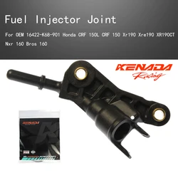 Motorcycle Fuel Injector Joint Connector For 150cc 160cc 190cc CRF150 XR190 NXR160 Rebuild Parts 16422-K68-901