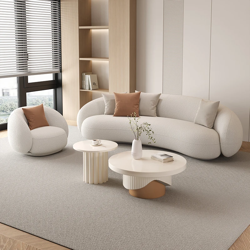 

Minimalist Nordic Living Room Sofas Beige Recliner Designer Single Living Room Sofas Lazy Modern Divano Soggiorno Furniture