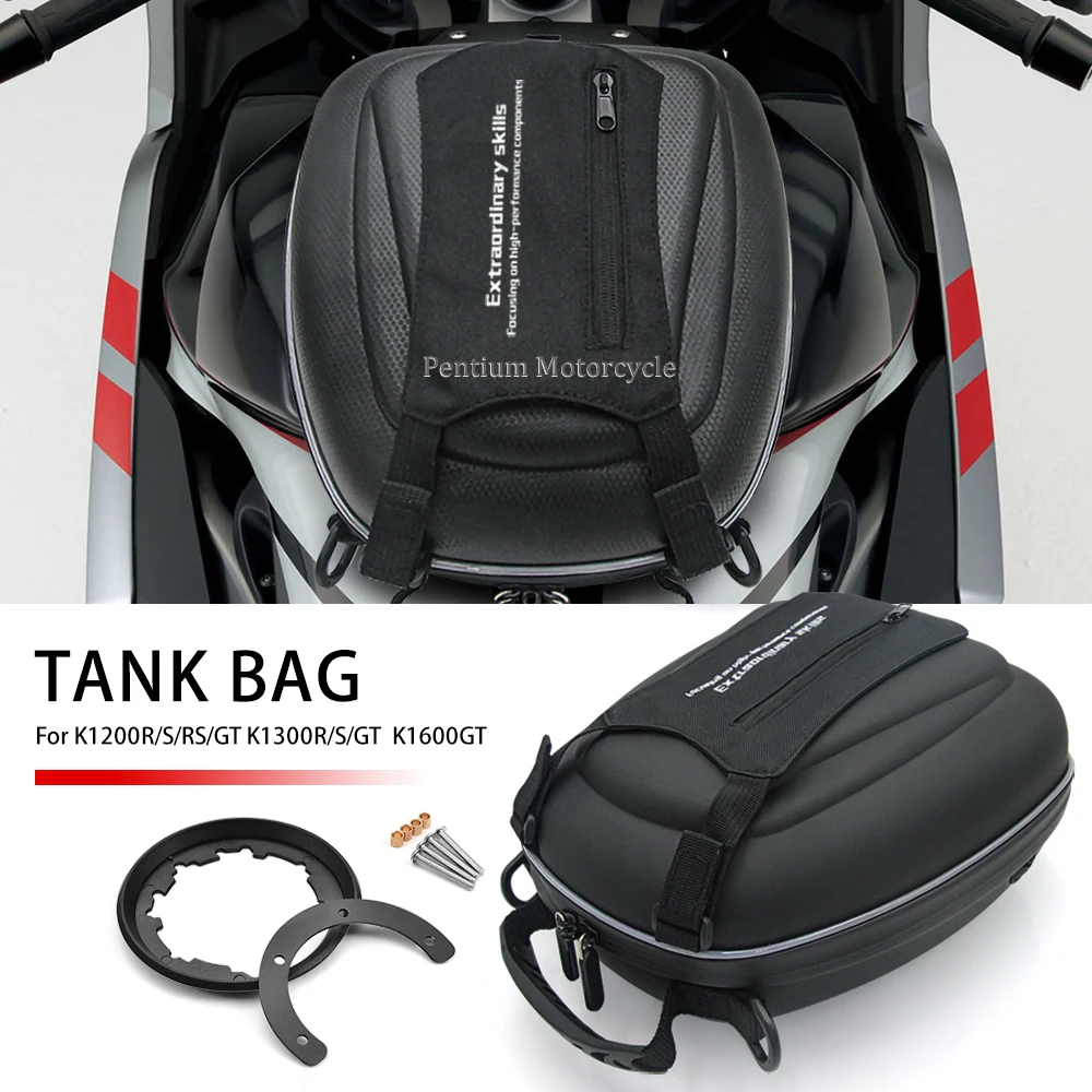 

Fuel Tank Bag Luggage For BMW K1200R K1200S K1200RS K1200GT K1300R K1300GT K1600GT Motorcycle Navigation Racing Bags Tanklock ﻿