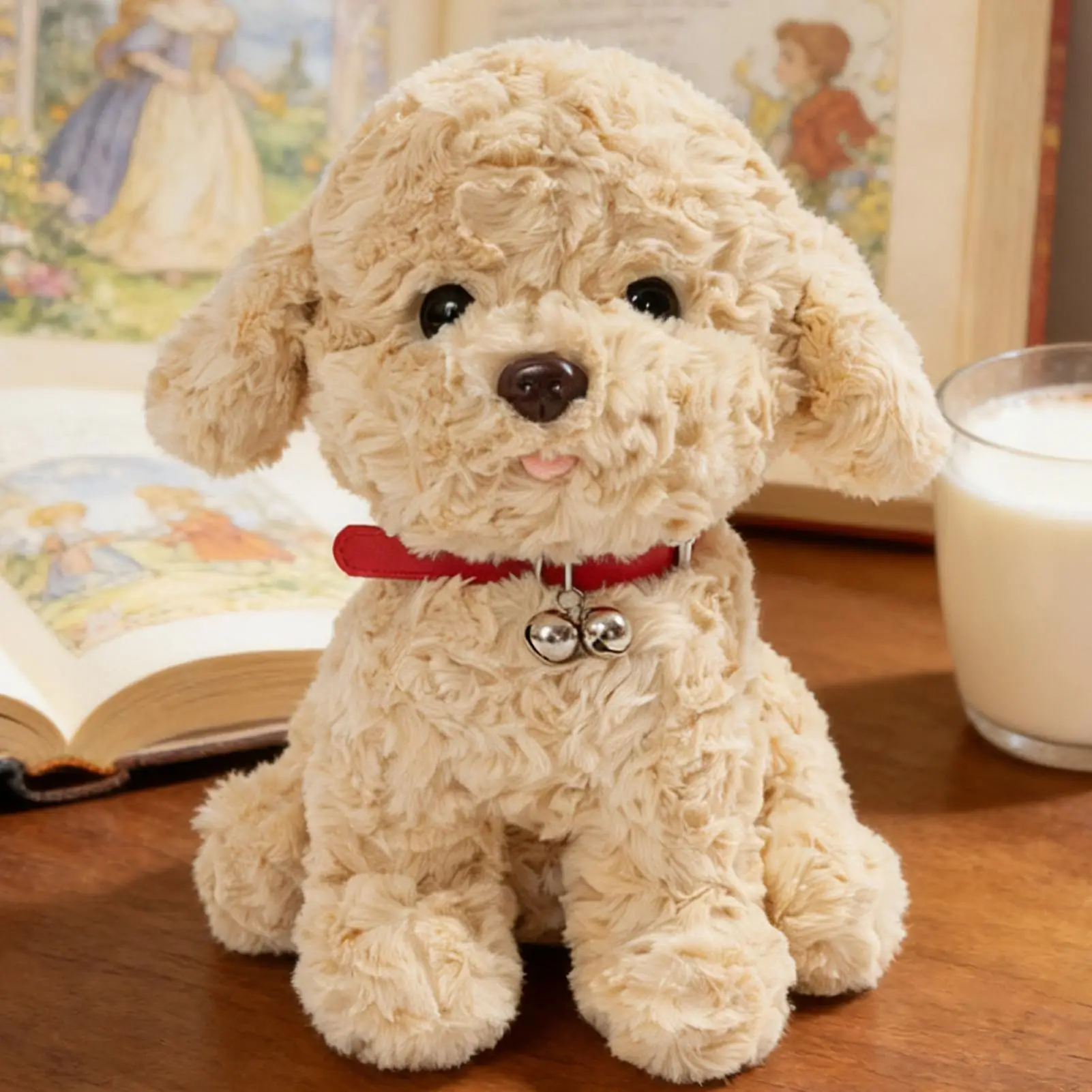 Peluche per cuccioli robot interattivo per cuccioli robot - Cani elettronici realistici in movimento e parlanti per bambini, ragazzi, ragazze, adolescenti