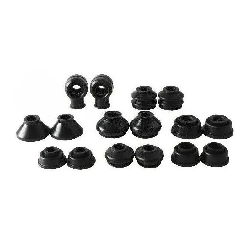 4 Pcs Turn to Tie Rod End Suspension Swingarm Ball Joint Dust Protection Rubber Cover For ATV Go kart UTV Buggy Quad Bike Parts