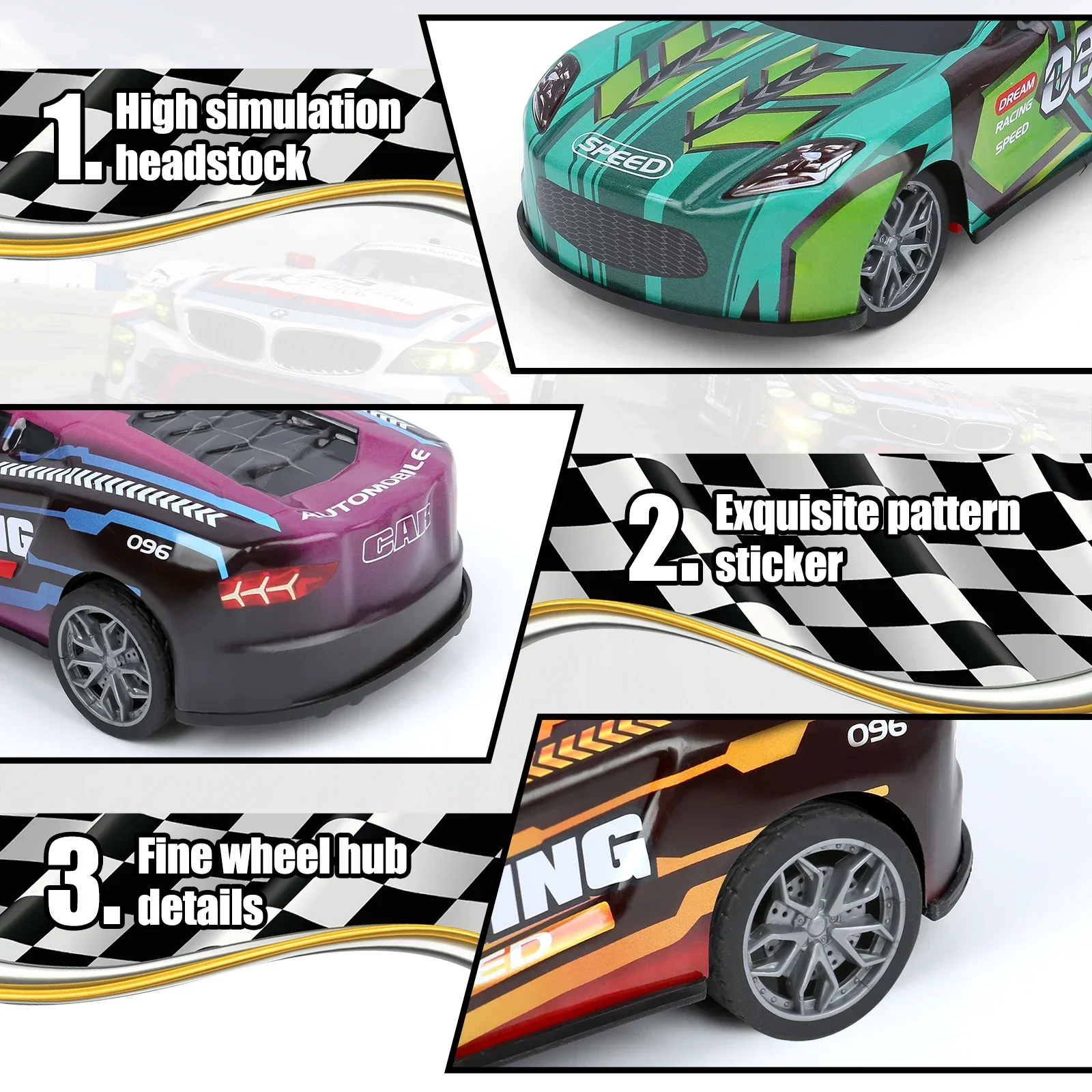 Rc カー ドリフト レーシングカー 2.4G リモートコントロールモデル 高速オフロードレース車両 競技用おもちゃ 子供用 男の子用 キッズ用