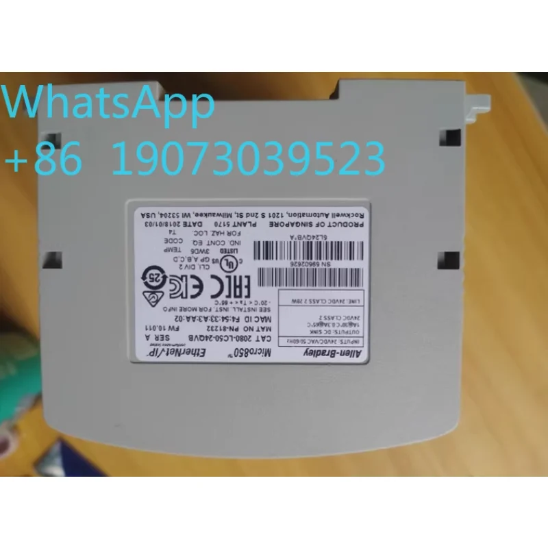 Micro 830 series PLC 2080-LC50-24QvB plus 2 expansion modules,