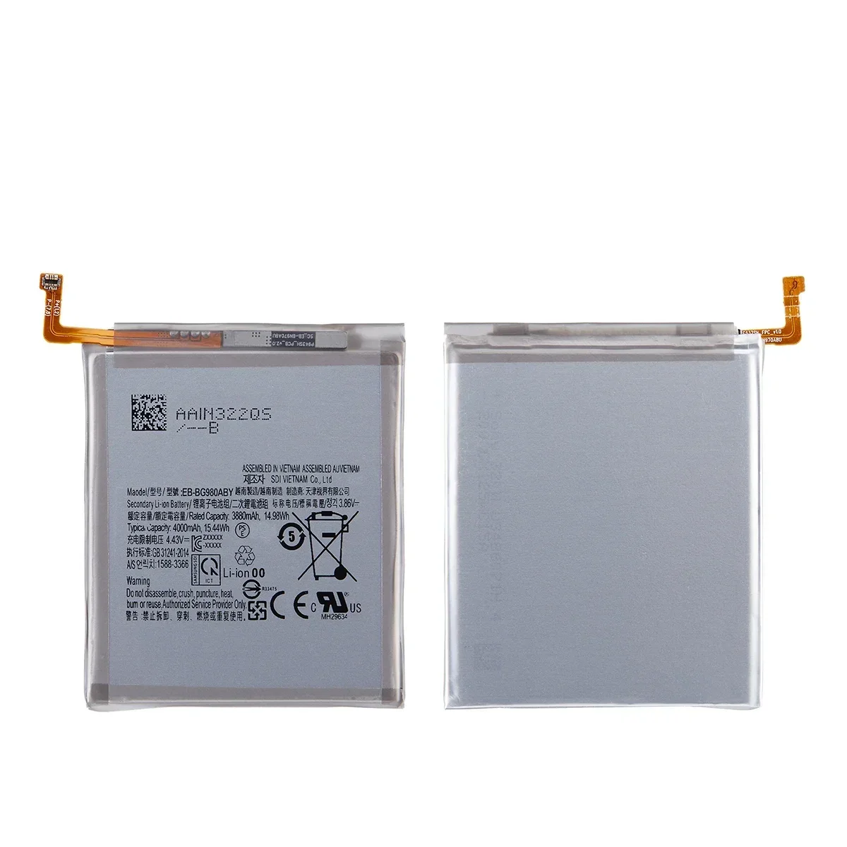 Brand New EB-BG980ABY 4000mAh Replacement  Battery For Samsung Galaxy S20 S 20 Mobile phone Batteries+Tools image 6