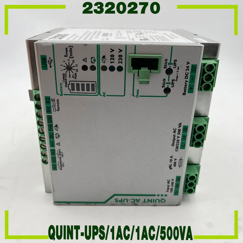 For Phoenix Power Supply QUINT-UPS/1AC/1AC/500VA 24V 400W 2320270